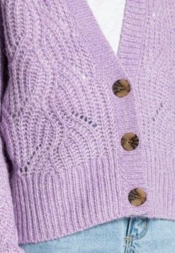 Esprit Damen Strickjacke - Lilac -Esprit Verkäufe 2024 789db3fba68049bc9388889e73227e23