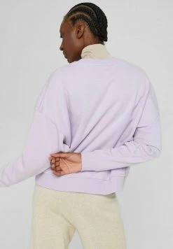 Esprit Damen Sweatshirt - Lilac -Esprit Verkäufe 2024 78a1606cd1a44b31ae84514a72620068