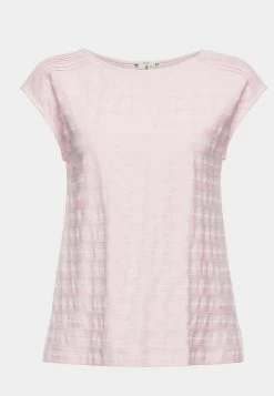 Esprit Damen MIT STRUKTURS - T-Shirt Print - Light Pink -Esprit Verkäufe 2024 79ebe8dc037f4227b83906b53483962b