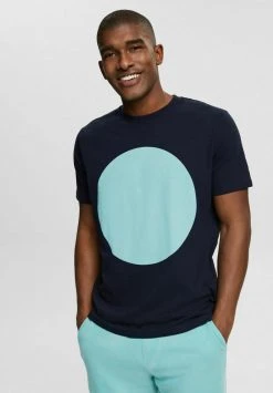 Esprit T-Shirt Print - Navy | Herren
