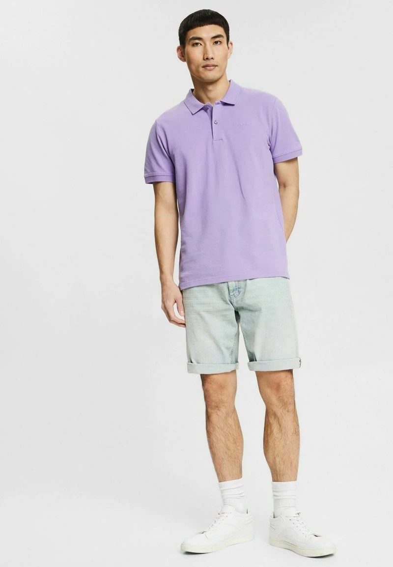Esprit Herren Poloshirt - Lilac 4 Esprit Herren Poloshirt - Lilac – Bild 2