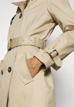 Esprit Damen RECYCELT: TRENCHCOAT MIT ORGANIC COTTON - Trenchcoat - Sand -Esprit Verkäufe 2024 7a32e22c08784003afeb52fc18cf023b