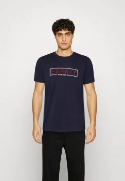 Esprit Herren T-Shirt Print - Navy