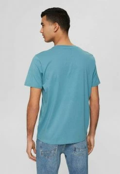 Esprit Herren REGULAR FIT - T-Shirt Print - Turquoise -Esprit Verkäufe 2024 7a494935d11044b6a41fa56796ad18fe