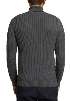 Esprit Strickpullover - Dark Grey | Herren -Esprit Verkäufe 2024 7aed6116e5574b699160fc1e41197553