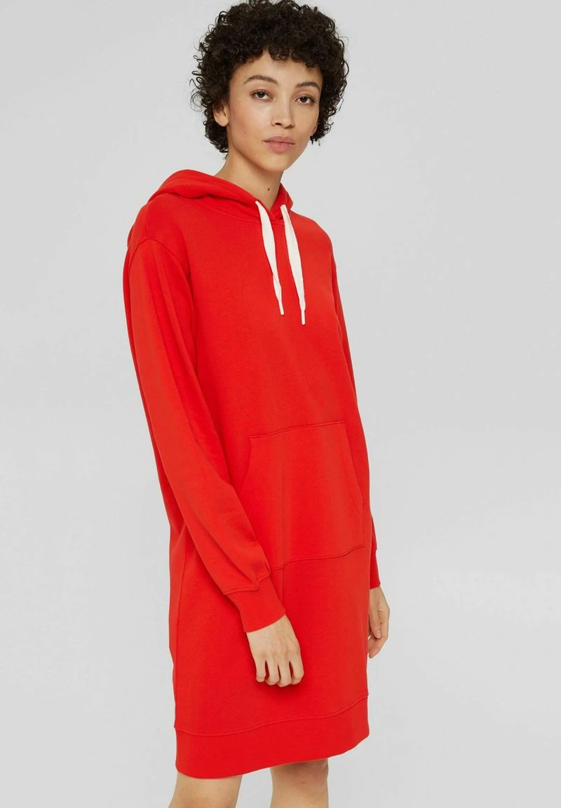 Esprit Damen Freizeitkleid - Orange Red 3 Esprit Damen Freizeitkleid - Orange Red