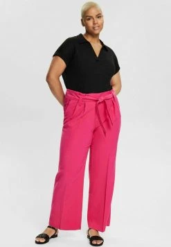 Esprit Damen CURVY - Stoffhose - Pink Fuchsia -Esprit Verkäufe 2024 7c16ebdae75c442ab81f74e7796949b9