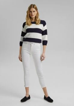 Esprit Damen MR CAPRI - Stoffhose - White -Esprit Verkäufe 2024 7c291bd1116b46fca8096524c3c71c46