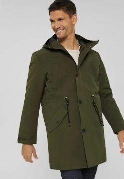 Esprit Herren Parka - Dark Khaki