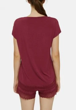Esprit Damen Nachtwäsche Set - Dark Red -Esprit Verkäufe 2024 7cff6f1f0be64b9eb29398fa17638723