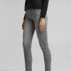 Esprit Damen Jeans Slim Fit - Grey Medium Washed