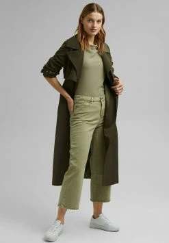 Esprit Damen FASHION - T-Shirt Basic - Light Khaki -Esprit Verkäufe 2024 7df542f98472407591d4d521e26f666d