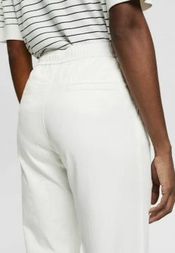 Esprit Damen MIT KORDELZUGBUND - Stoffhose - White -Esprit Verkäufe 2024 7e591bd6c4fc4902bde7b01730aed967