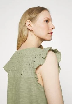 Esprit Damen T-Shirt Basic - Light Khaki -Esprit Verkäufe 2024 7e708f8849214bf1ab7ddb6bff27a0c5