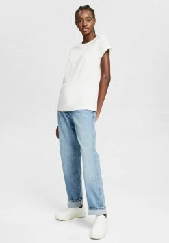 Esprit Damen T-Shirt Basic - Off White -Esprit Verkäufe 2024 7eb73ab297d4404c9aa5669b965fa84b