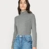 Esprit Damen CORE - Langarmshirt - Gunmetal