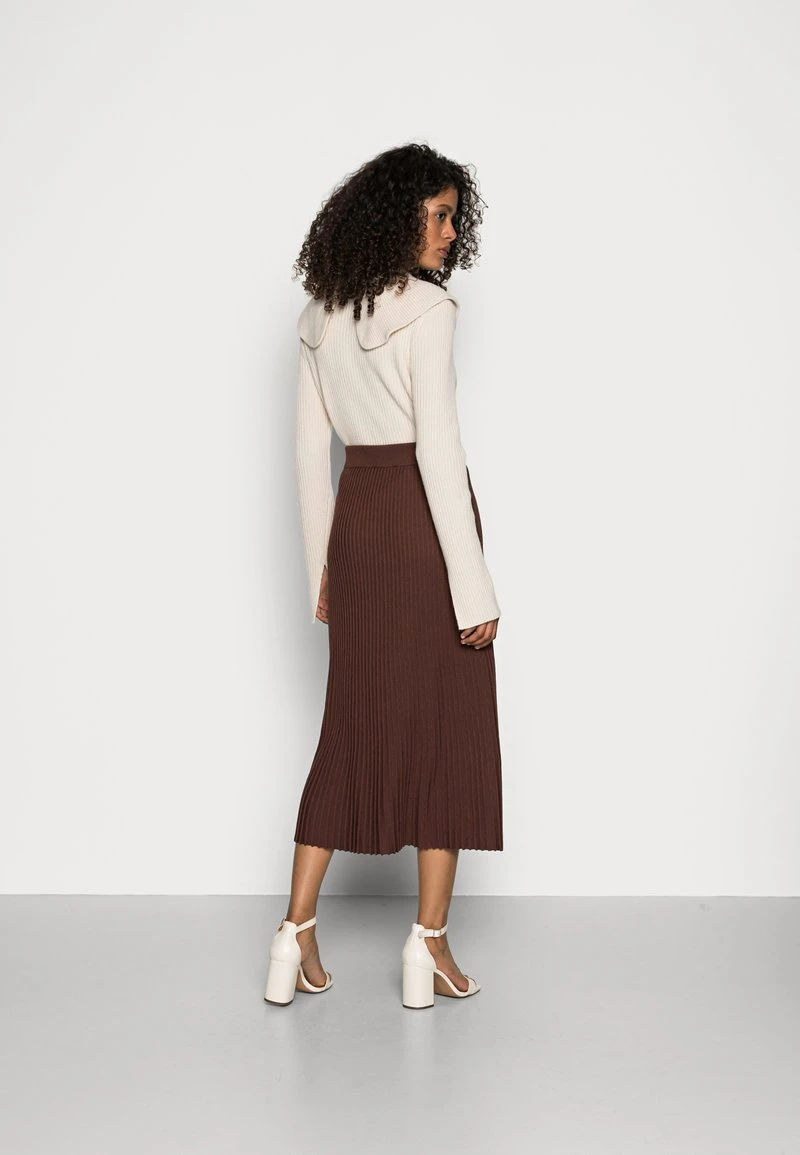 Esprit Damen CORE SKIRT - Maxirock - Rust Brown 5 Esprit Damen CORE SKIRT - Maxirock - Rust Brown – Bild 3
