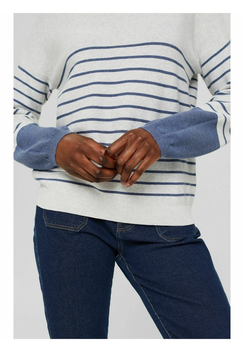 Esprit Damen COO*SWEATER - Strickpullover - Pastel Grey 6 Esprit Damen COO*SWEATER - Strickpullover - Pastel Grey – Bild 4