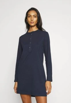 Esprit Damen NIGHTSHIRT SOLID - Nachthemd - Navy