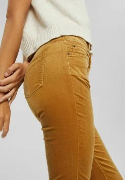 Esprit Jeans Slim Fit - Camel | Damen -Esprit Verkäufe 2024 80998ef364e6473099b6204078bef95c