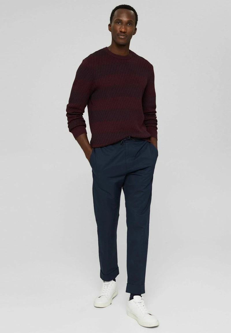 Esprit Herren Strickpullover - Bordeaux Red 6 Esprit Herren Strickpullover - Bordeaux Red – Bild 4