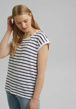 Esprit T-Shirt Print - Navy | Damen