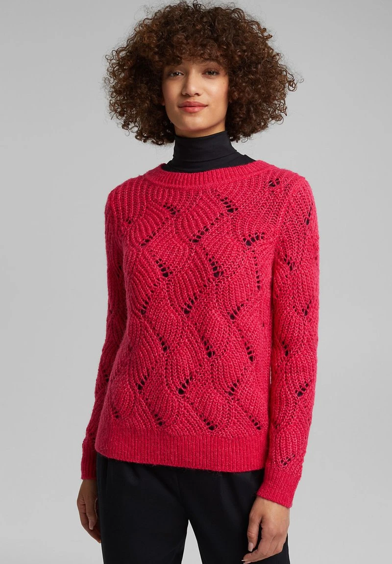 Esprit Damen Strickpullover - Pink Fuchsia 3 Esprit Damen Strickpullover - Pink Fuchsia