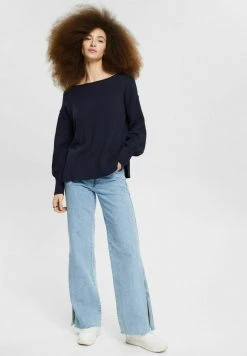 Esprit Damen MIT SCHLITZEN - Strickpullover - Navy 10 Esprit Damen MIT SCHLITZEN - Strickpullover - Navy -Esprit Verkäufe 2024 8172c409b6db47e2a88641db65ab0f2e