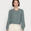 Esprit Damen FLUID - Bluse - Dusty Green -Esprit Verkäufe 2024 822d9a5eb626497e82b35ab8e0019c62