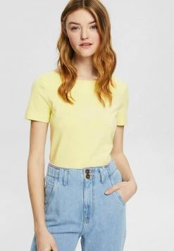 Esprit Damen T-Shirt Basic - Citrus Green