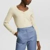 Esprit Damen LONGSLEEVE - Langarmshirt - Sand -Esprit Verkäufe 2024 860ff378a3eb4d44be11fec6a3fdffc0