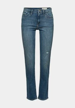 Esprit Jeans Slim Fit - Blue Medium Washed | Damen -Esprit Verkäufe 2024 864f6006766f41158f8355d900556cc0
