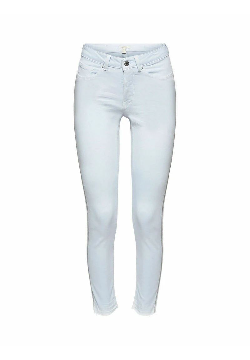 Esprit Damen STRETCHMIT SEITLICHEN ZIERSTREIFEN - Stoffhose - Pastel Blue 11 Esprit Damen STRETCHMIT SEITLICHEN ZIERSTREIFEN - Stoffhose - Pastel Blue – Bild 9