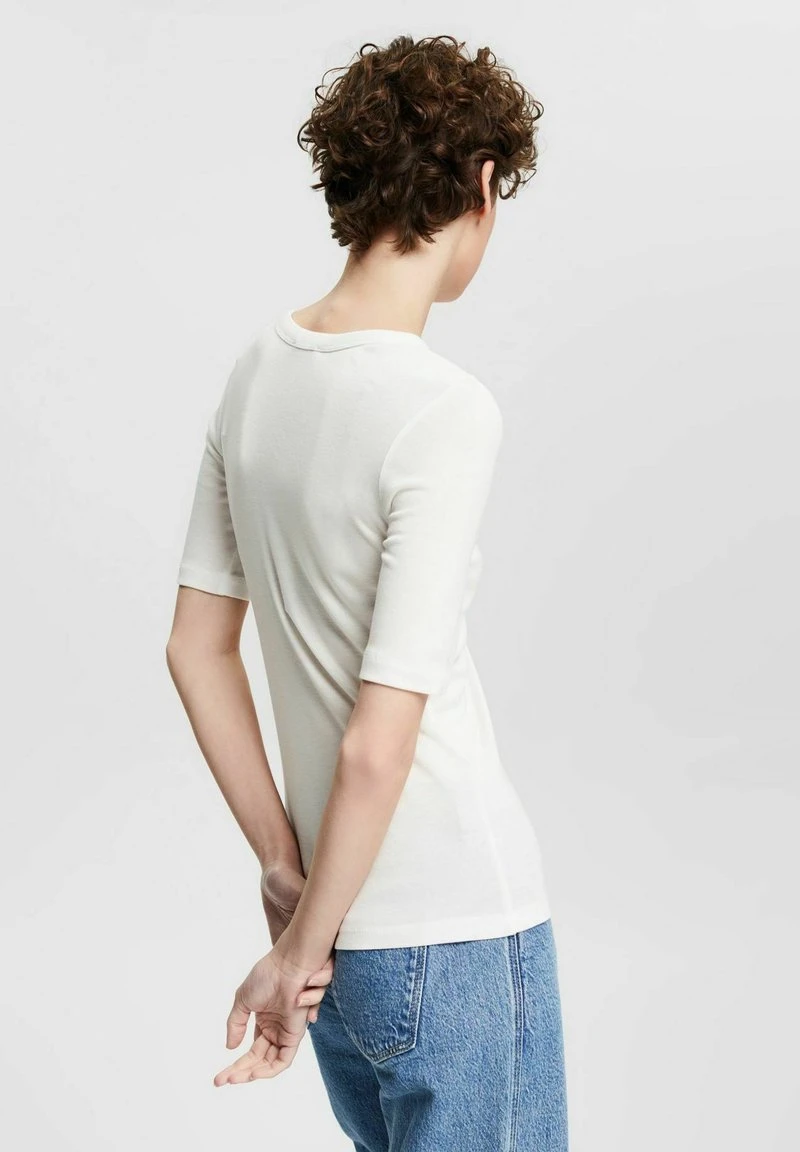 Esprit Damen T-Shirt Basic - Off White 5 Esprit Damen T-Shirt Basic - Off White – Bild 3