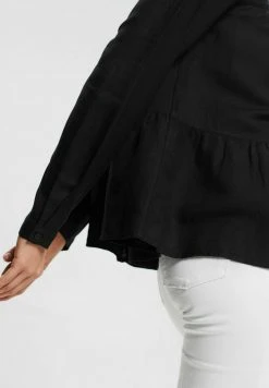 Esprit Damen VOLANTS - Hemdbluse - Black -Esprit Verkäufe 2024 8823c39806164e6794fdff191eb7d68a