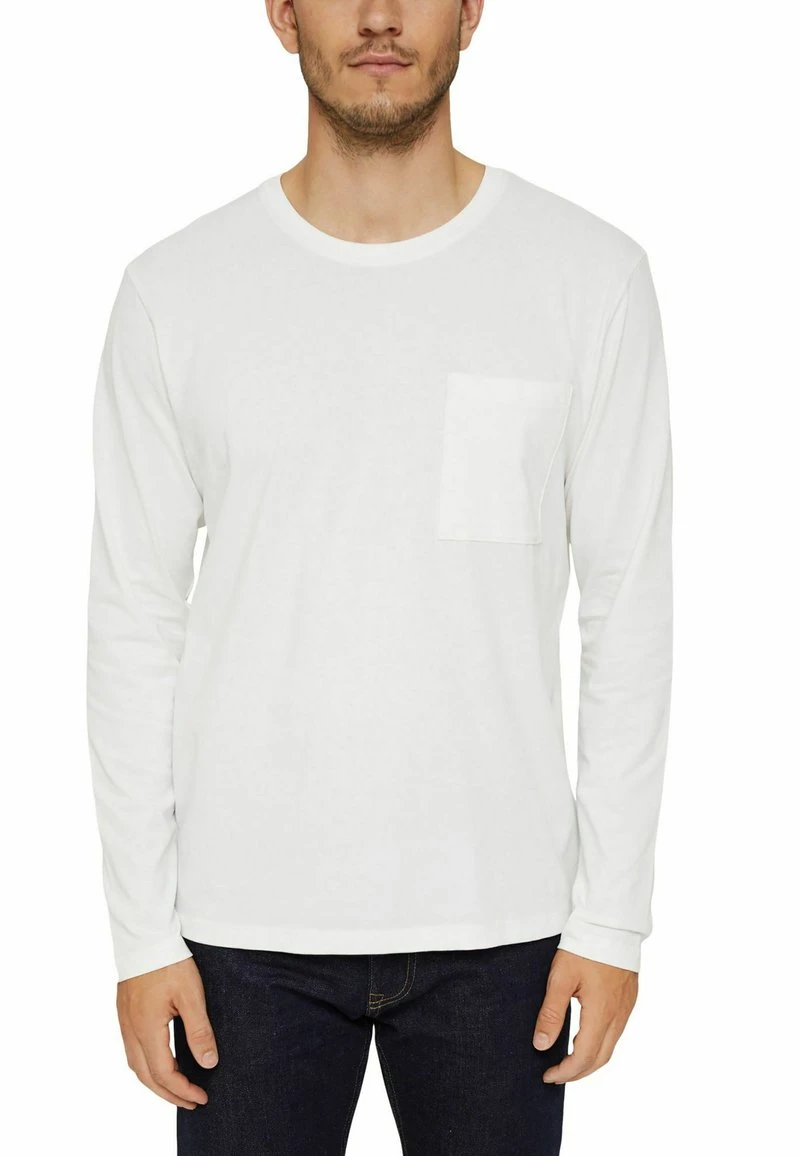 Esprit Herren LONGSLEEVE - Langarmshirt - Off White 10 Esprit Herren LONGSLEEVE - Langarmshirt - Off White – Bild 8