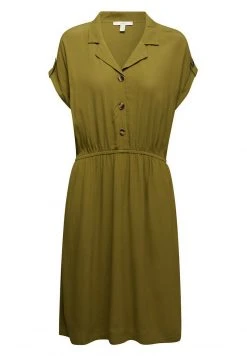 Esprit Damen Blusenkleid - Olive -Esprit Verkäufe 2024 88e42b3fce8d49fe89cf7a5f3276d8c3