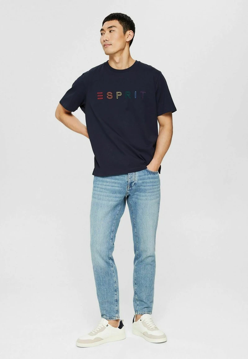Esprit Herren T-Shirt Print - Navy 4 Esprit Herren T-Shirt Print - Navy – Bild 2