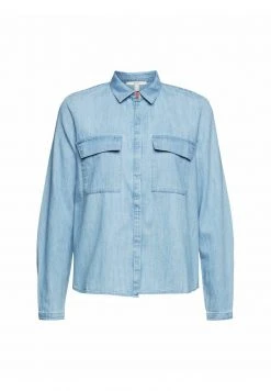 Esprit Damen Hemdbluse - Blue Light Washed -Esprit Verkäufe 2024 89443b4ebef34f359cd63970ecc58208