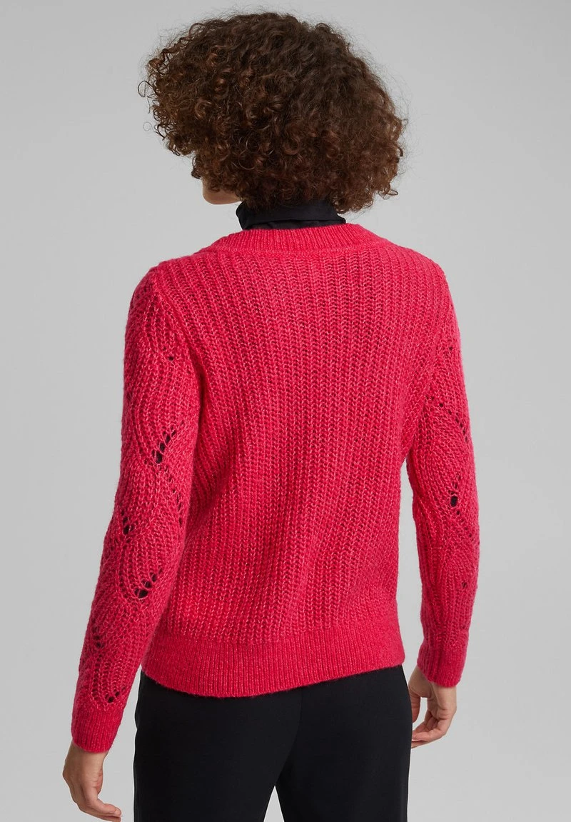 Esprit Damen Strickpullover - Pink Fuchsia 5 Esprit Damen Strickpullover - Pink Fuchsia – Bild 3