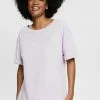 Esprit Damen T-Shirt Basic - Lilac -Esprit Verkäufe 2024 89eb42f5f47846f5901909594dbcce7e