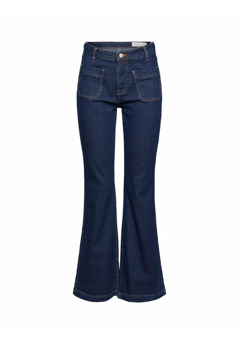 Esprit Damen Flared Jeans - Blue Dark Washed 9 Esprit Damen Flared Jeans - Blue Dark Washed – Bild 7