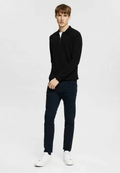 Esprit Herren Stoffhose - Navy -Esprit Verkäufe 2024 8ab87ee88fc9494fb1735c6e40ac0887