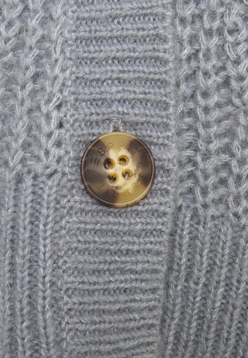 Esprit STRUCTURE OPTIC CARDIGAN - Strickjacke - Light Blue Lavender | Damen 5 Esprit STRUCTURE OPTIC CARDIGAN - Strickjacke - Light Blue Lavender | Damen – Bild 3