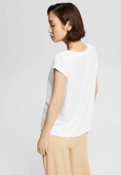 Esprit Damen T-Shirt Basic - White -Esprit Verkäufe 2024 8ae7e1f491f24101926d05af605d296d