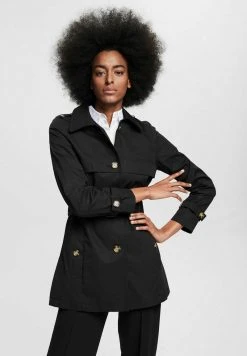 Esprit Damen KURZER - Trenchcoat - Black