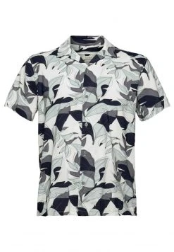 Esprit Herren CMT SUS AOP SH - Hemd - Off White