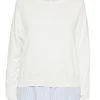 Esprit Damen Strickpullover - White