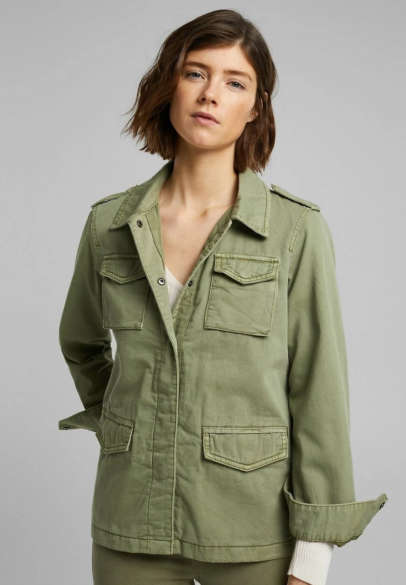 Esprit Damen Leichte Jacke - Light Khaki 3 Esprit Damen Leichte Jacke - Light Khaki