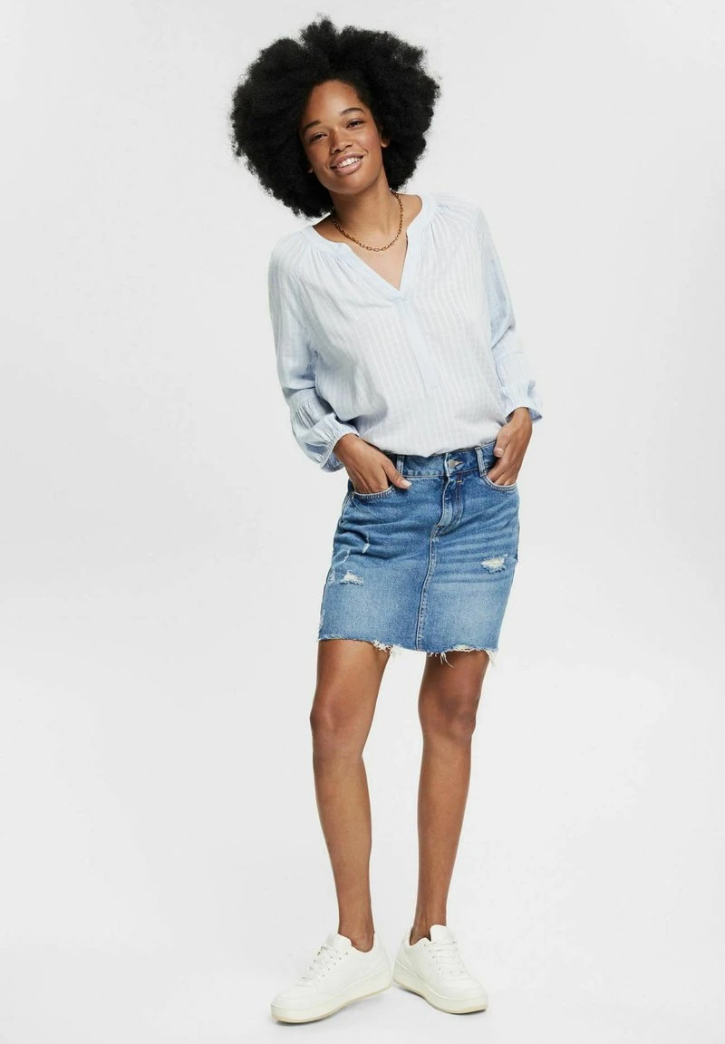 Esprit Damen Bluse - Light Blue 3 Esprit Damen Bluse - Light Blue